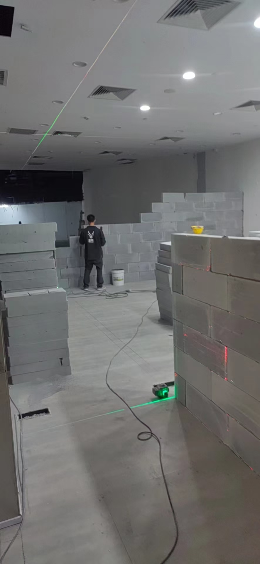 加气砖隔墙材料